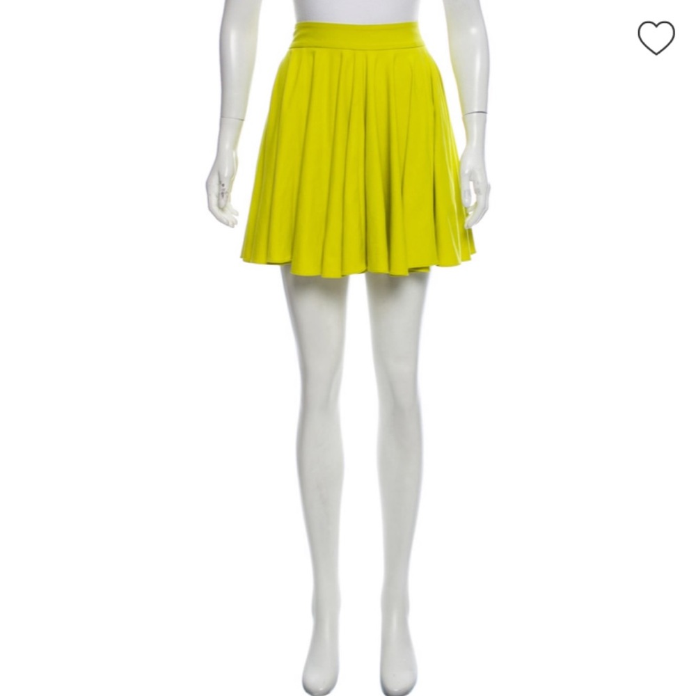 NWT Cushnie et Ochs Fluted Mini Skirt